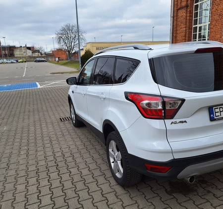 Ford Kuga cena 68900 przebieg: 122500, rok produkcji 2018 z Pabianice małe 562